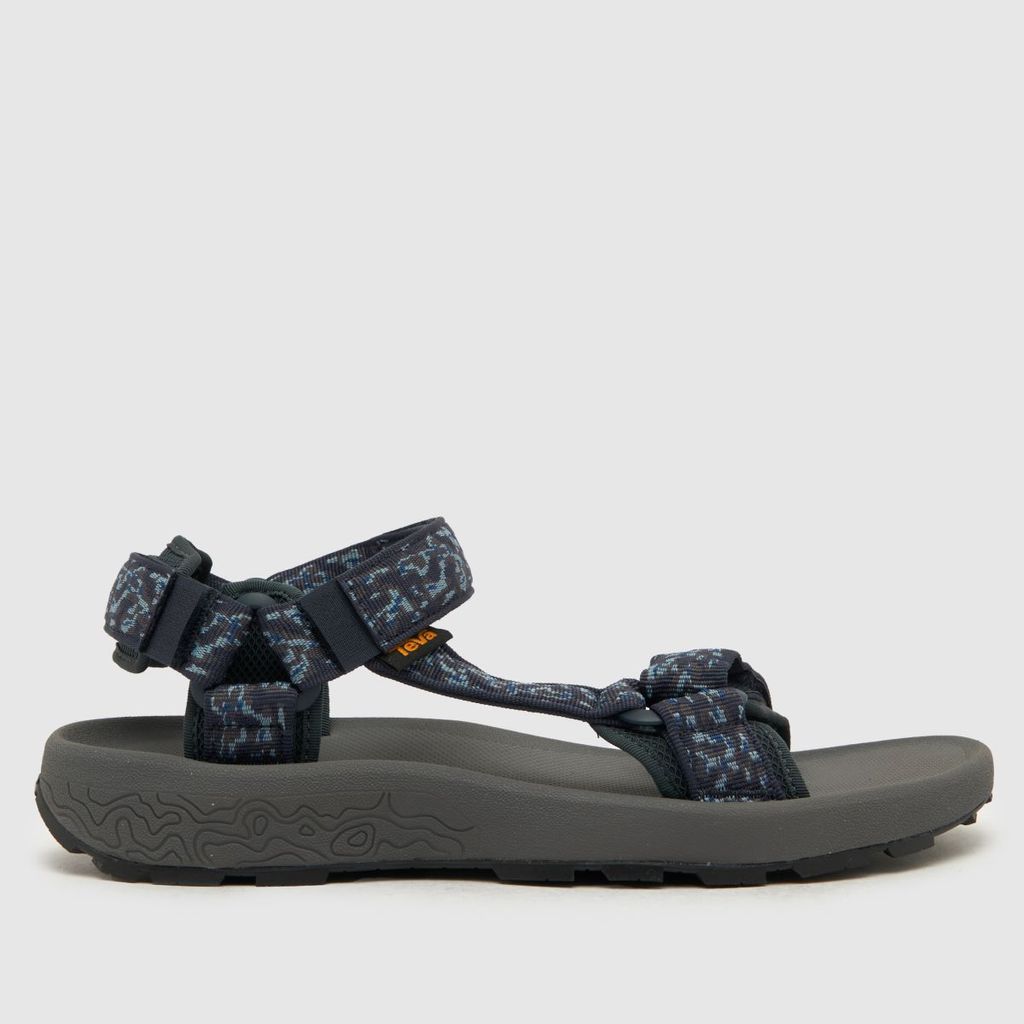 terragrip sandals in black and blue