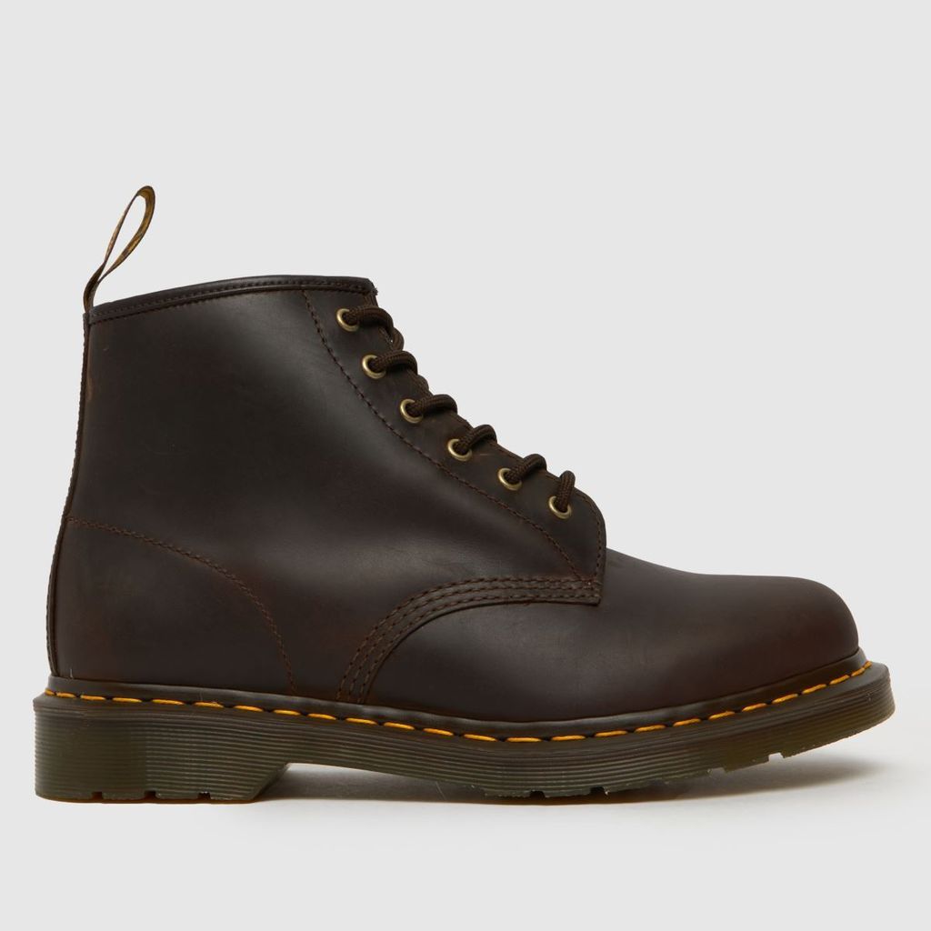 101 boots in dark brown