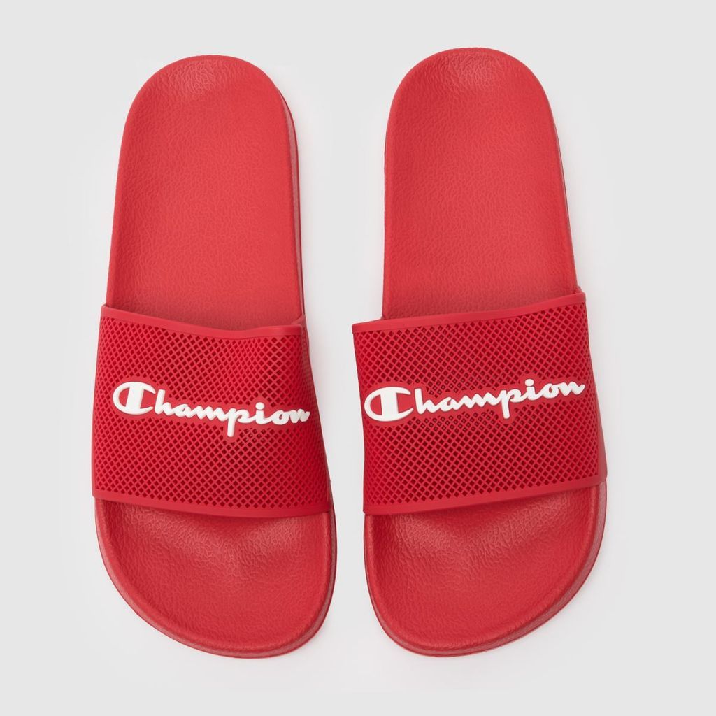 daytona sandals in red