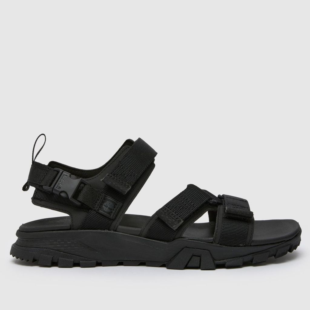garrison trail sandals in black
