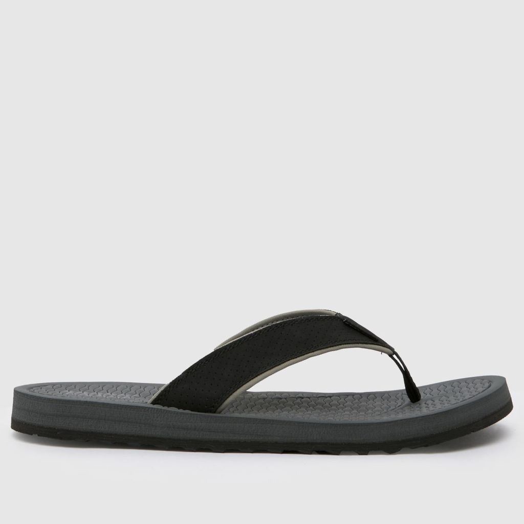 tantric copano flip flop sandals in black