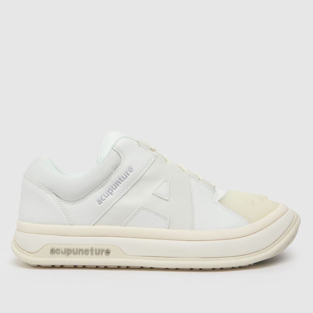 mr blunder trainers in white