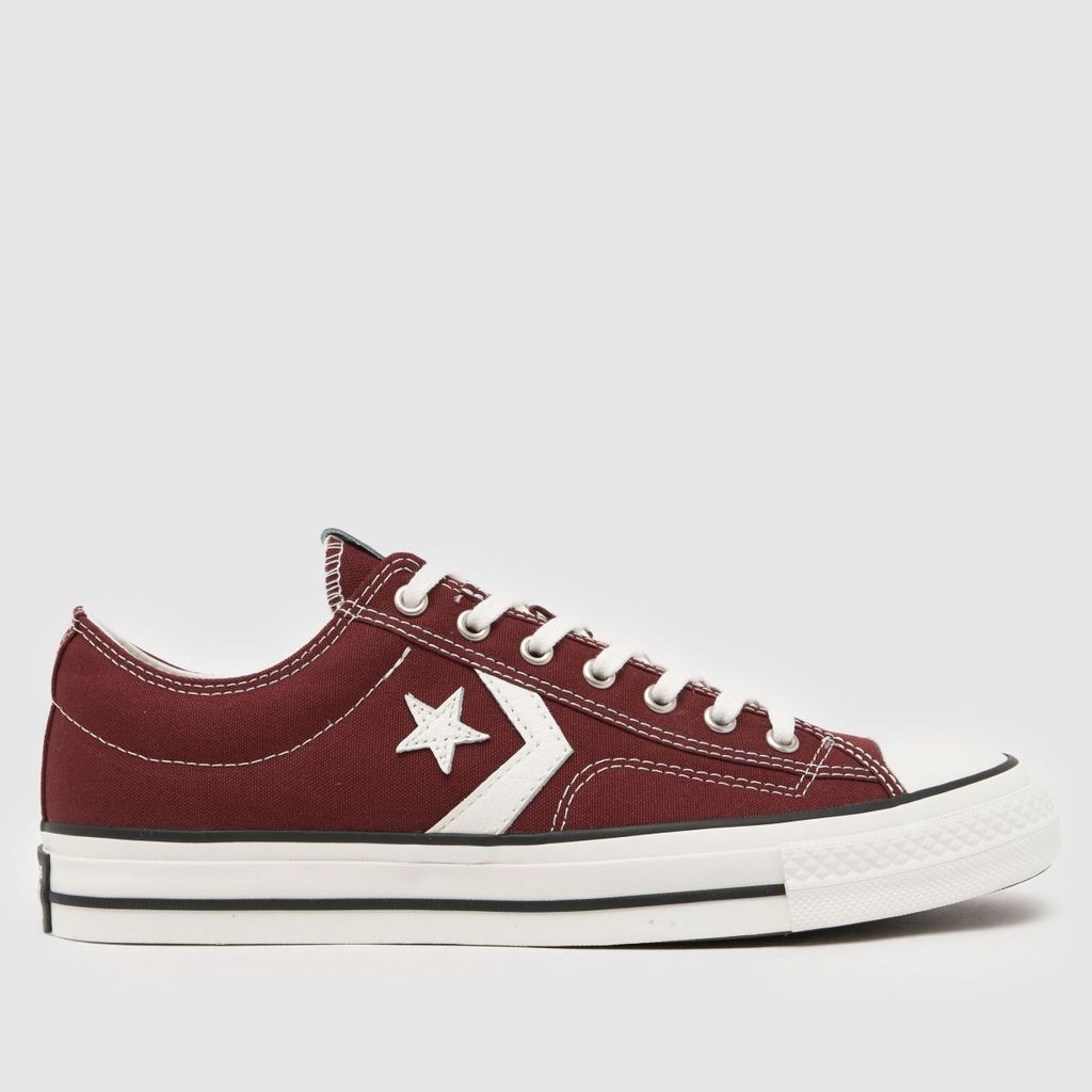 star player 76 trainers in burgundy