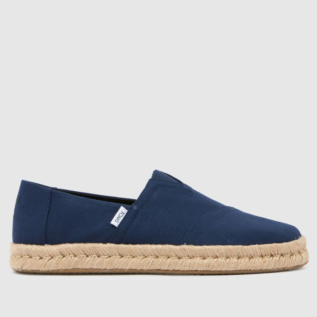 alpargata rope 2.0 shoes in navy