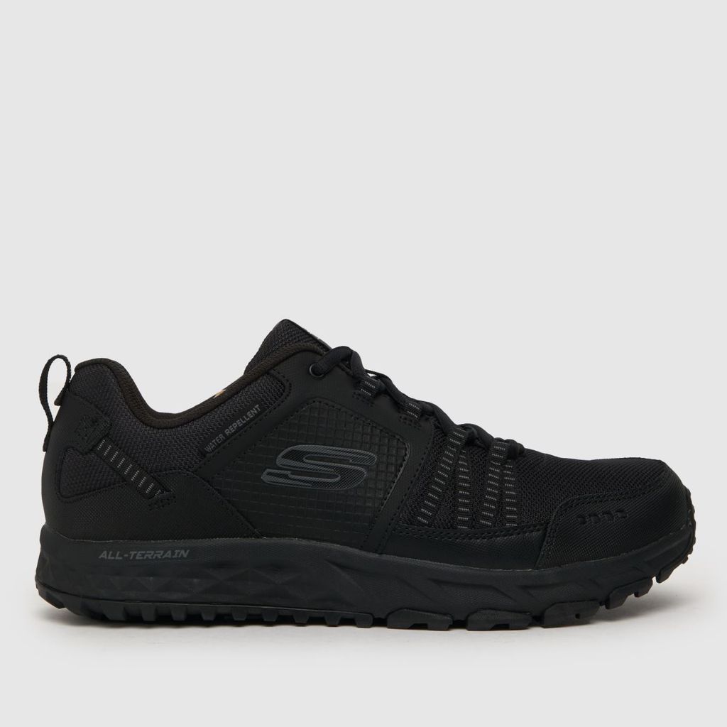 escape plan trainers in black