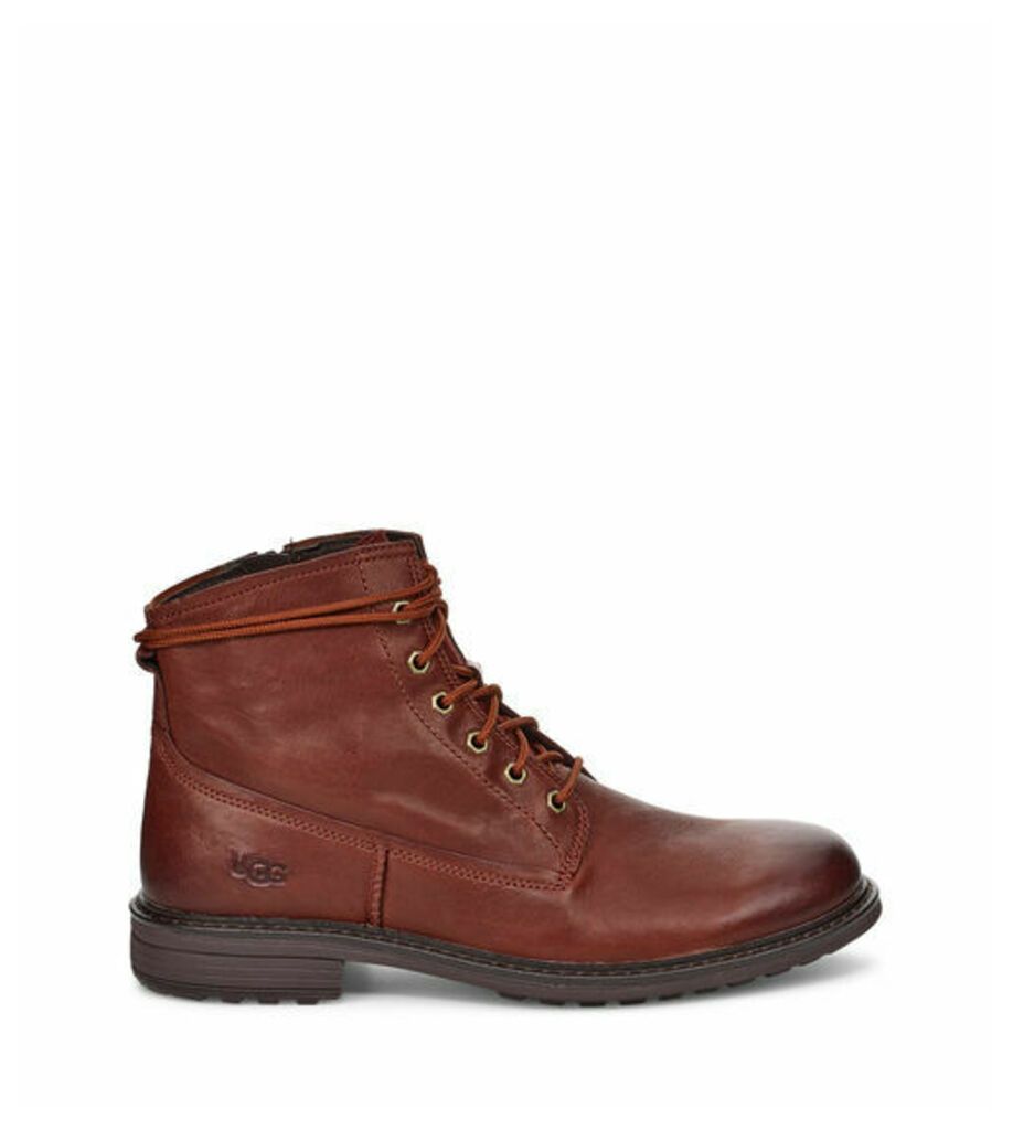 UGG Men's Morrison Lace-Up Boot in Cordovan, Size 9, Leather