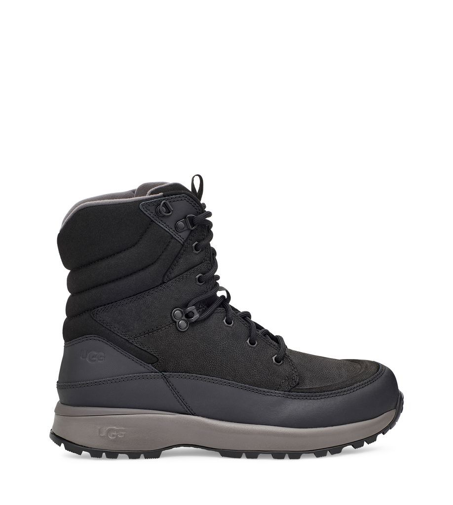 Emmett Boot High Boot for Men in Black Leather, Size 7