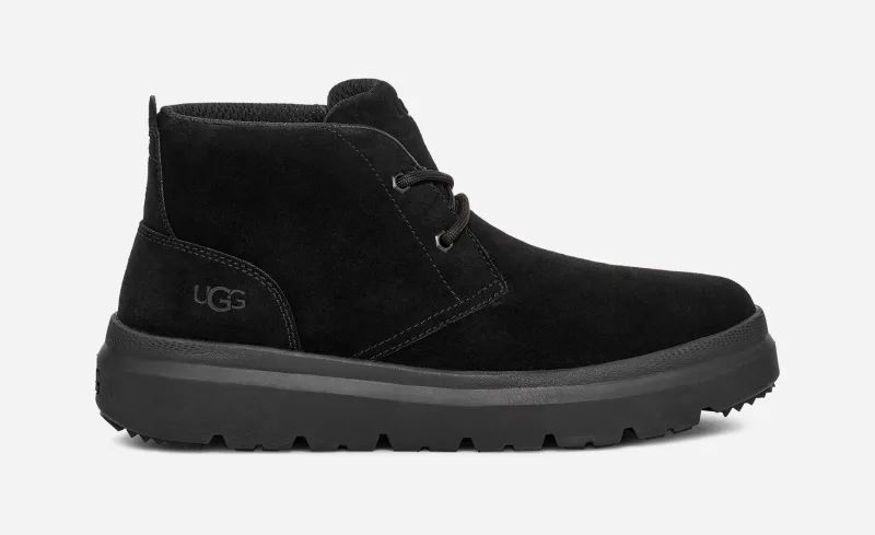UGG® Burleigh Chukka Trainer in Black, Size 11, Leather