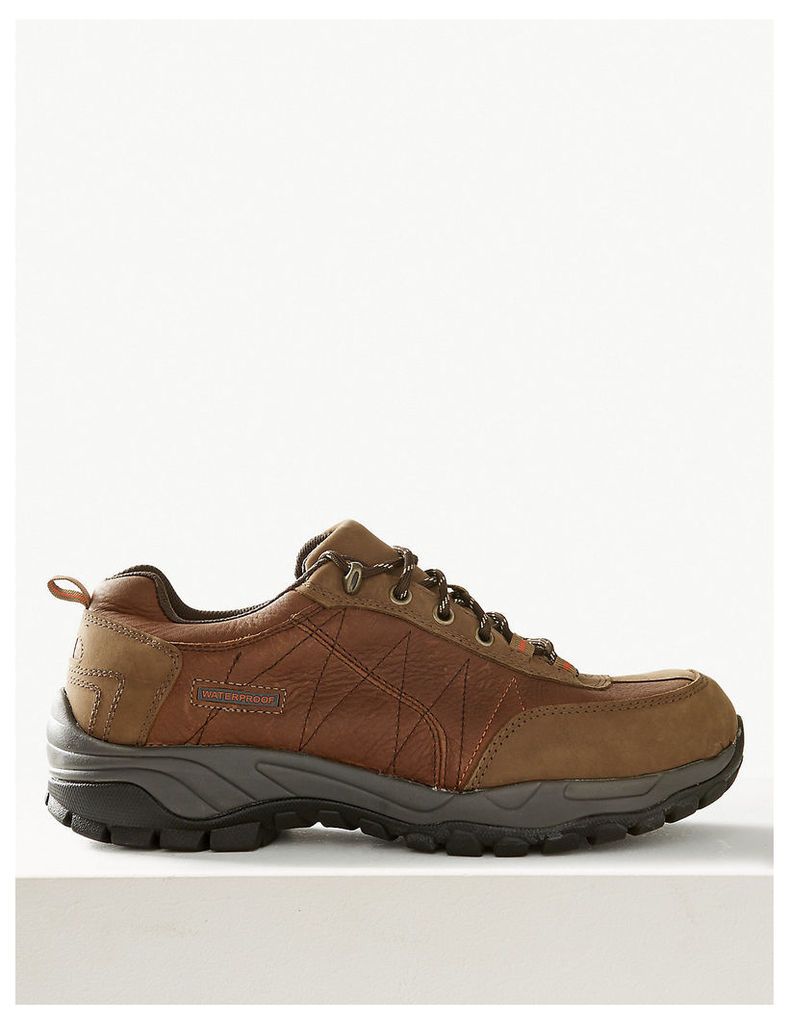 M&S Collection Leather Waterproof Storm Walking Boots