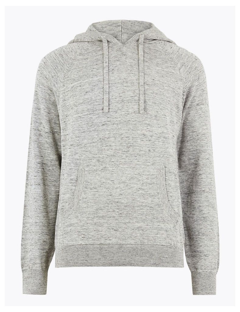M&S Collection Pure Cotton Hoodie