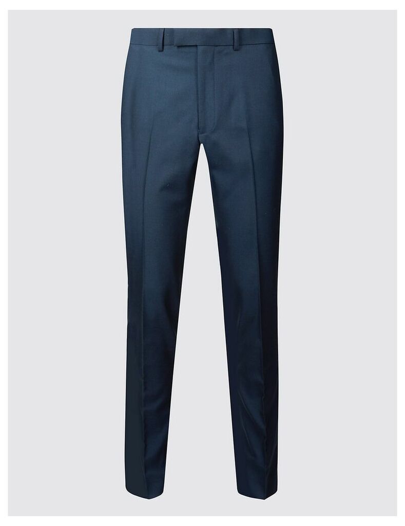 M&S Collection Indigo Skinny Fit Trousers