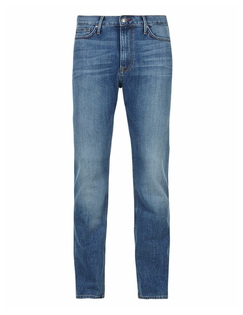Blue Harbour Straight Fit Stretch Jeans