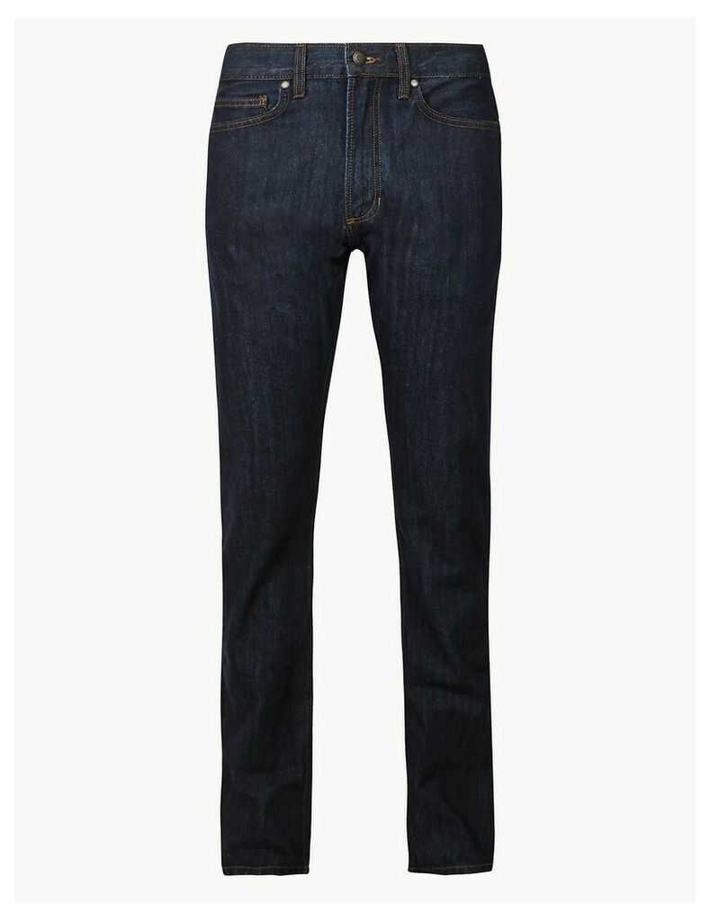 M&S Collection Big & Tall Regular Fit Cotton Jeans