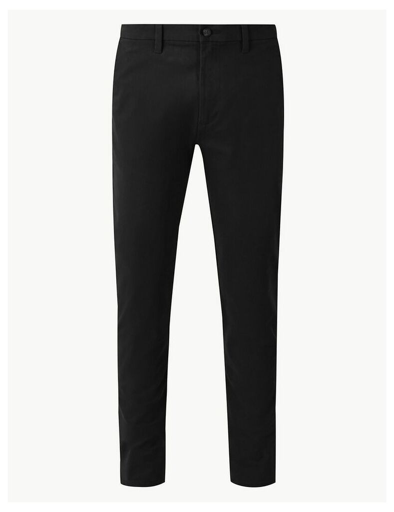 M&S Collection Shorter Length Chinos with Stretch