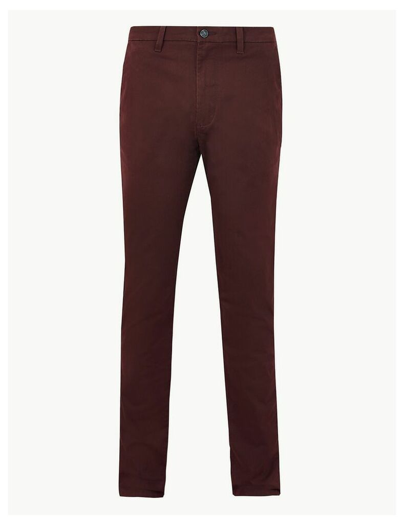 M&S Collection Slim Fit Chinos with Stretch