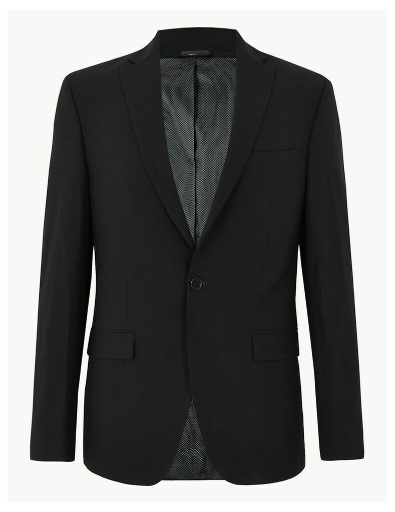M&S Collection The Ultimate Black Regular Fit Jacket