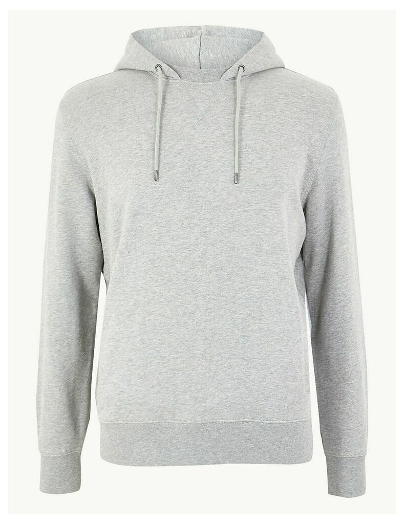 M&S Collection Pure Cotton Hoodie