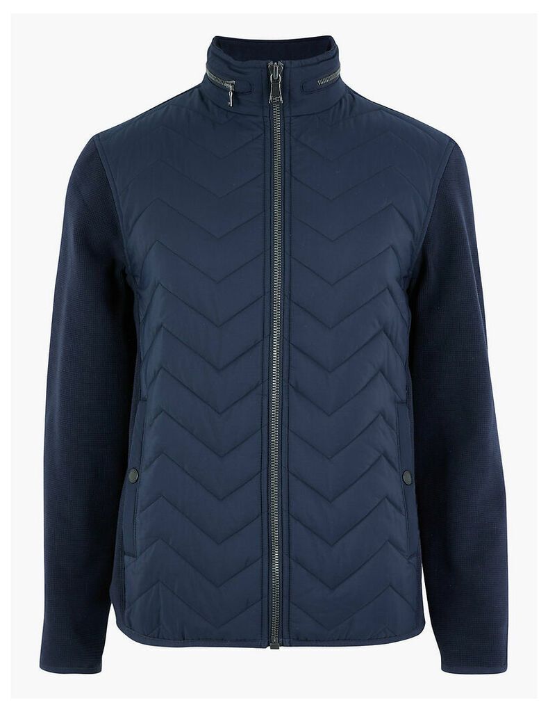 Blue Harbour Fleece Quilted Jacket