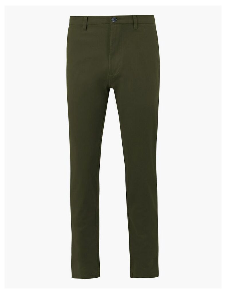 M&S Collection Slim Fit Stretch Chinos