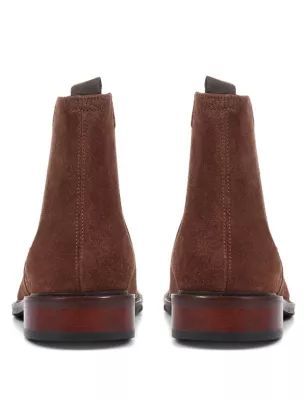 Mens Leather Pull-on Chelsea Boots