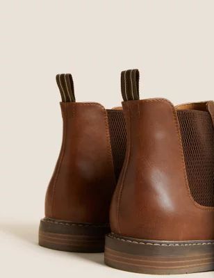 Mens Pull-On Chelsea Boots