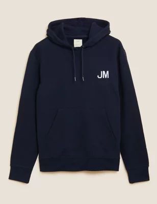 Personalised Pure Cotton Hoodie