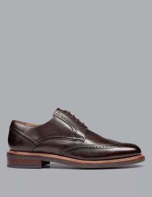 Mens Leather Derby Brogues