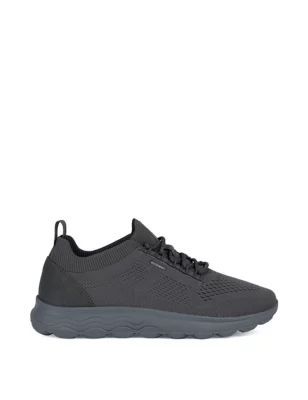 Mens Wide Fit Lace Up Trainers