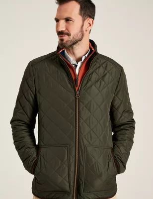 Mens Pure Cotton Quilted Jacket