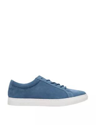 Mens Suede Lace Up Trainers