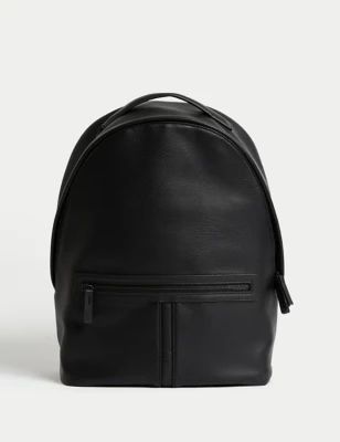 Mens Textured Backpack