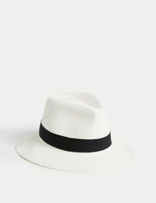 Mens Handwoven Panama Hat