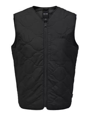 Mens Quilted Gilet