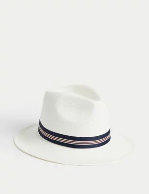 Mens Straw Panama Hat