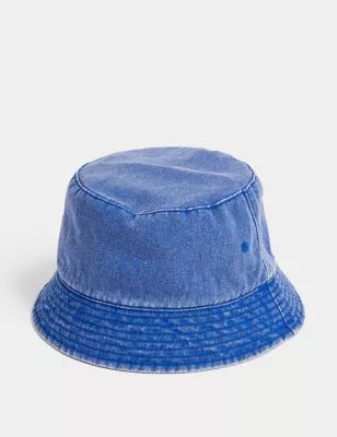 Mens Pure Cotton Bucket Hat
