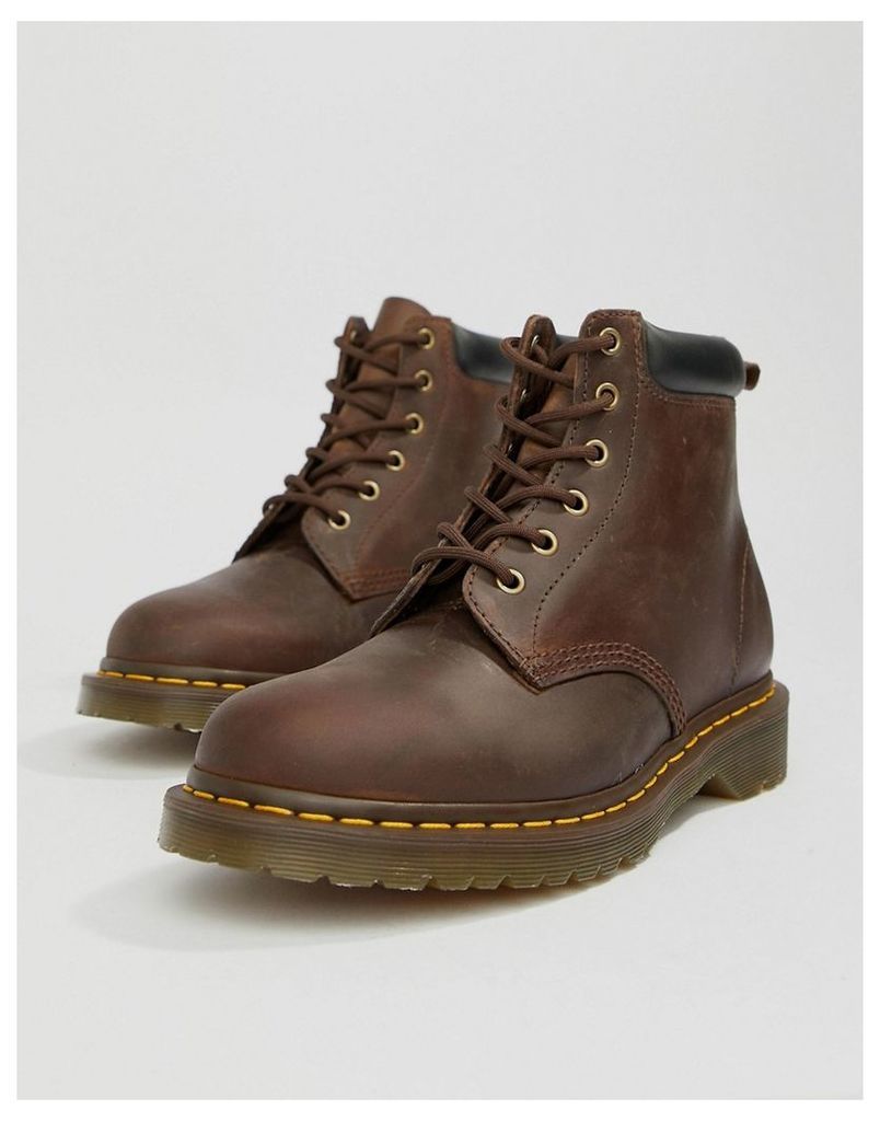 939 6-eye boots in brown