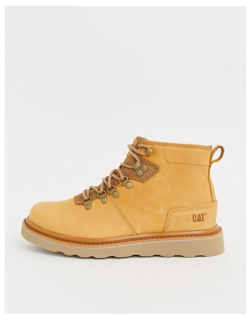 Caterpillar shaw leather hiker boot in tan