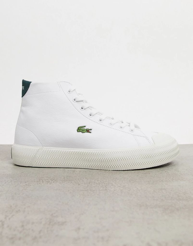 gripshot mid trainers in white
