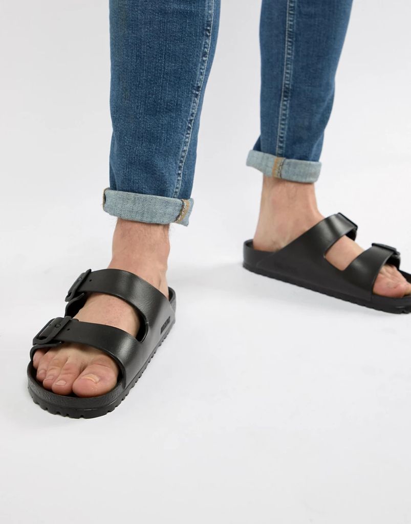 arizona eva sandals in black