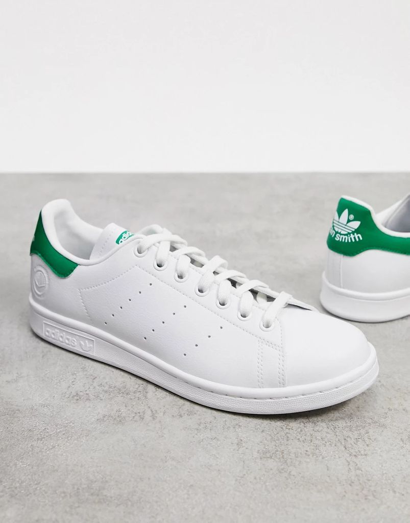 vegan Stan Smith trainers in white and green