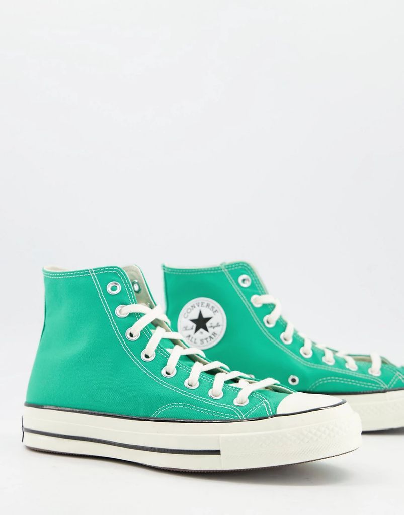 Chuck 70 Hi trainers in court green