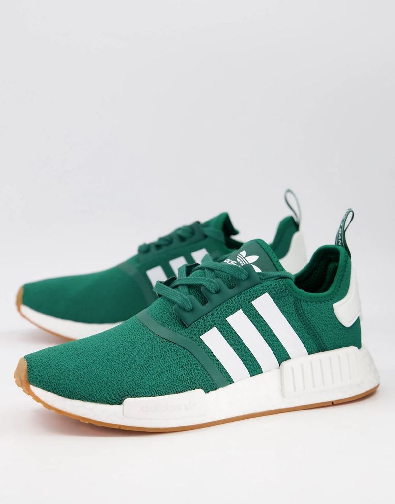NMD_R1 trainers in collegiate green