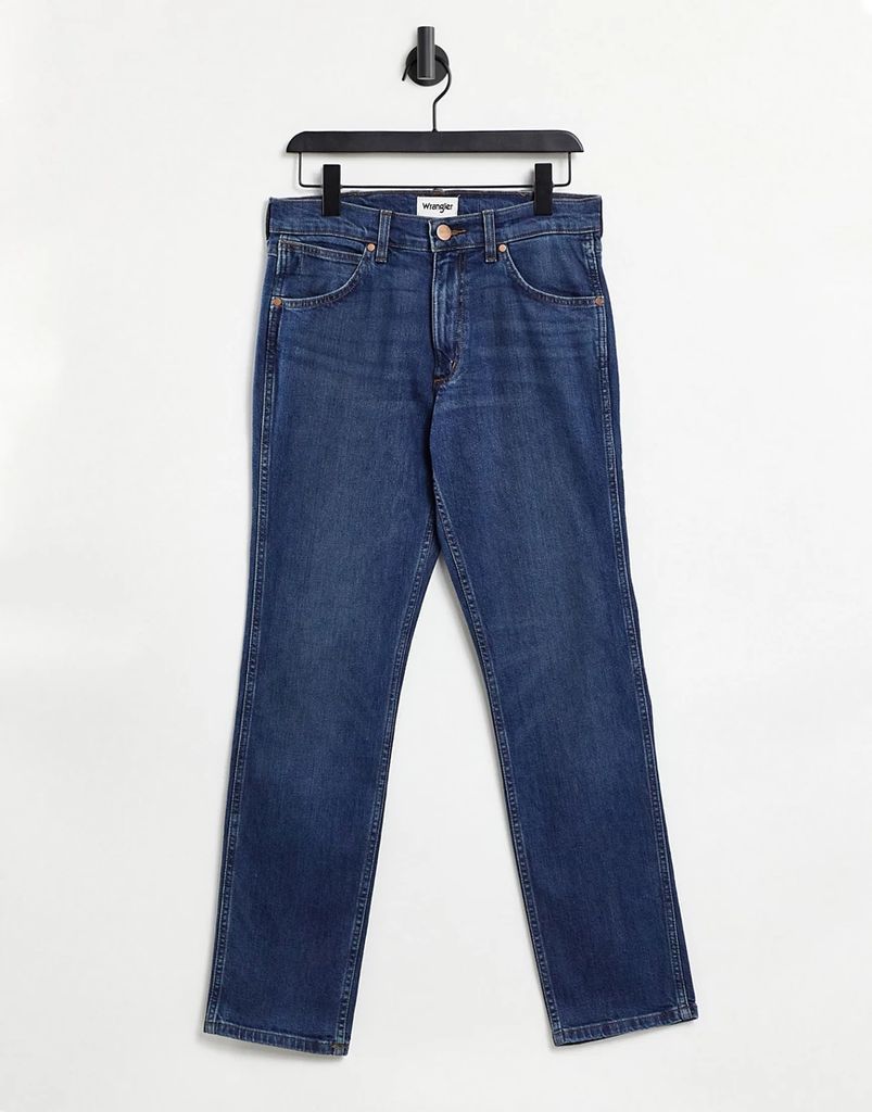 Larston slim jeans in blue-Black