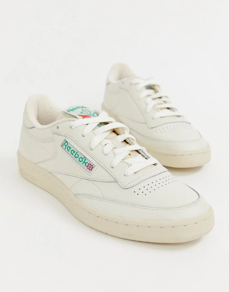 Club C trainers in chalk-White