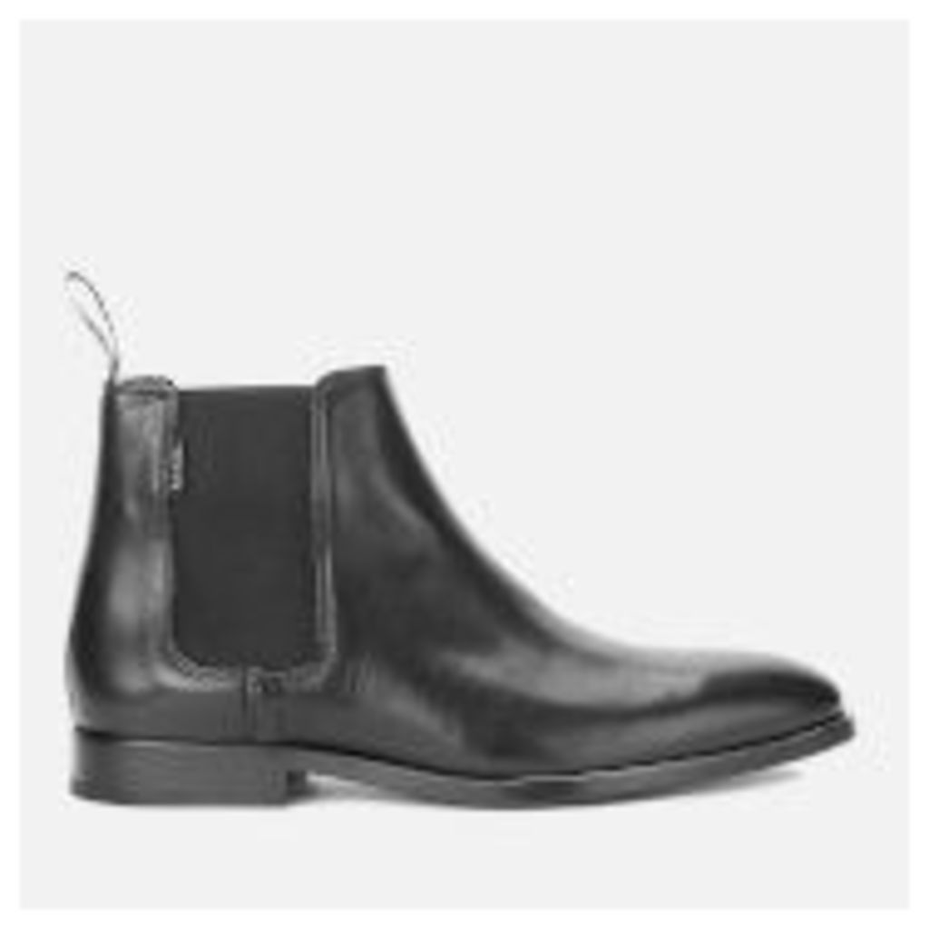Men's Gerald Leather Chelsea Boots - Black - UK 10