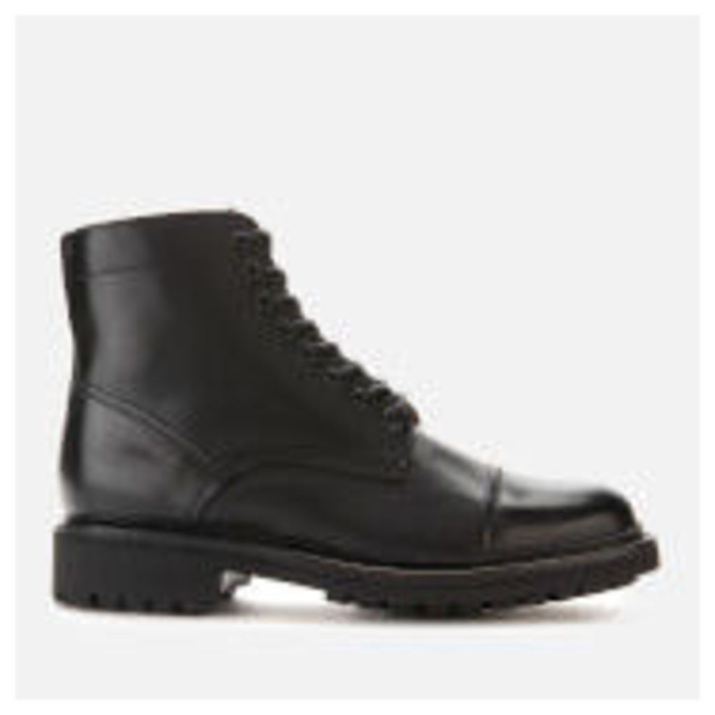 Grenson Men's Joseph Leather Lace Up Boots - Black - UK 7 - Black