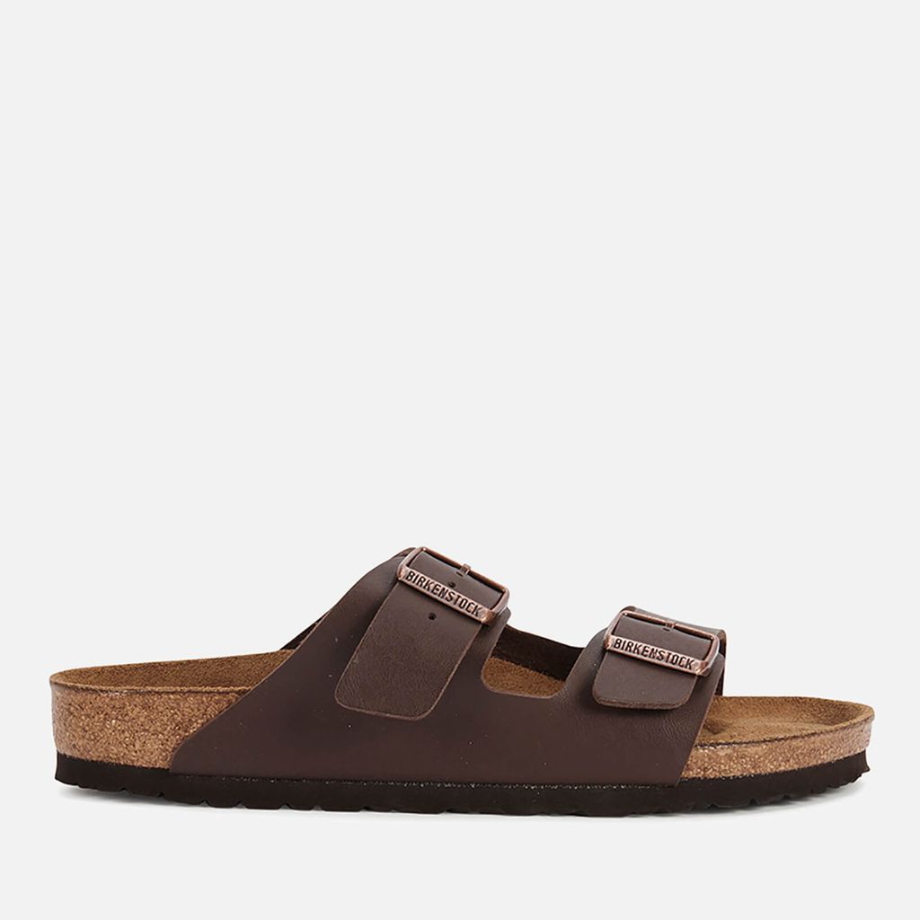 Men's Arizona Double Strap Sandals - Dark Brown - EU 44/UK 9.5