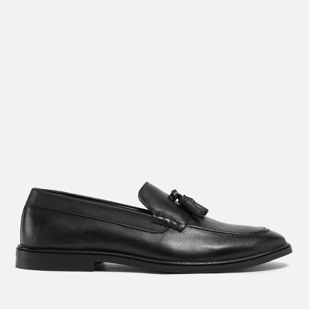 Men's West Leather Loafers - Black - UK 7