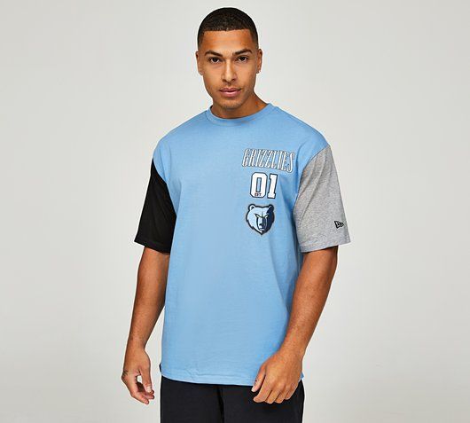 NBA Cut Sew Memphis Grizzlies Oversized T-Shirt