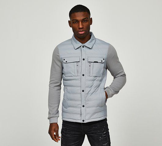 Soriano Quilted Hybrid Overshirt